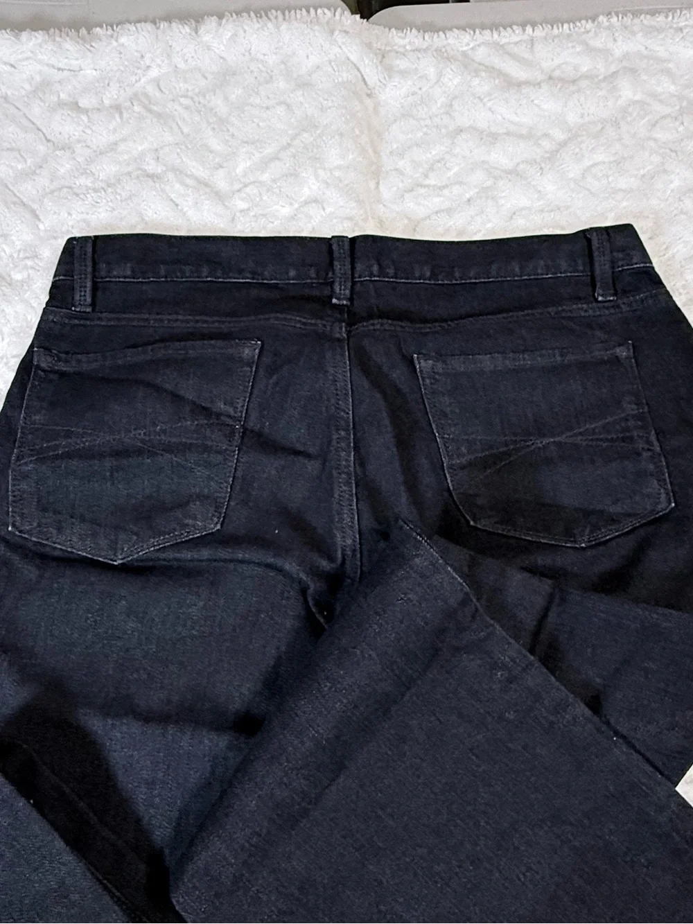 LOFT Dark Wash Denim Women's Boot Cut Jeans - Size 12 - NWOT - Picture 3 of 14